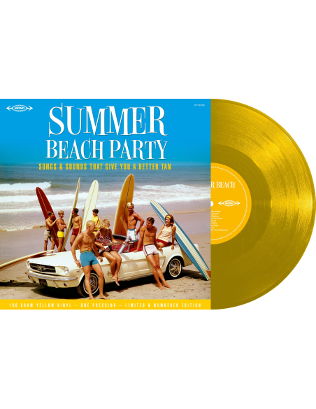 Various - 33 Tours - Summer Beach Party (Vinyle Jaune)