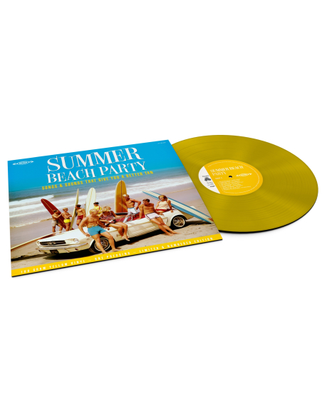 Various - 33 Tours - Summer Beach Party (Vinyle Jaune)