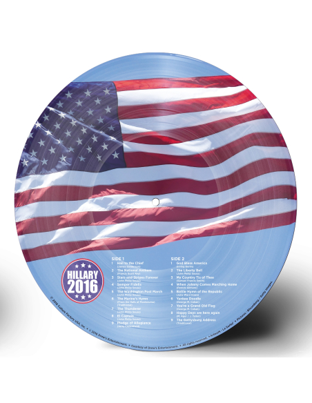 Clinton, Hillary - Hillary for America!  - 33 Tours -  (Picture Disc) 