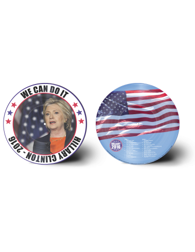 Clinton, Hillary - Hillary for America!  - 33 Tours -  (Picture Disc) 