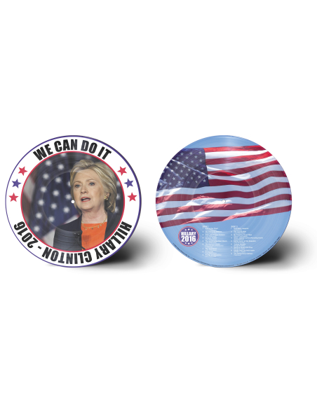 Clinton, Hillary - Hillary for America!  - 33 Tours -  (Picture Disc) 