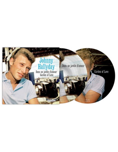 Hallyday, Johnny - 45 Tours - Version Française/Version Etrangère N°07 (Picture Disc)