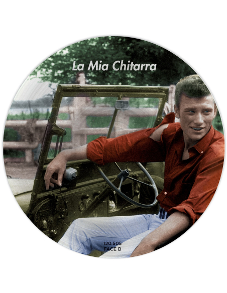 Johnny Hallyday - 45 Tours - Picture Disc N°08 (Version Française/Version Etrangère)