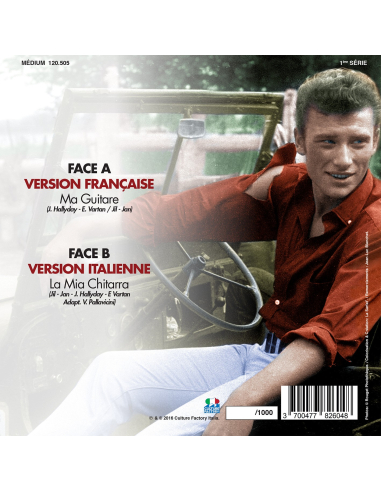 Johnny Hallyday - 45 Tours - Picture Disc N°08 (Version Française/Version Etrangère)