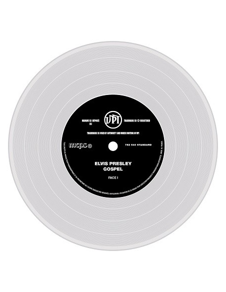 Presley, Elvis - 45 Tours - The Signature Collection N°07 - Gospel (Vinyle Transparent)