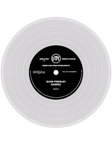 Presley, Elvis - 45 Tours - The Signature Collection N°07 - Gospel (Vinyle Transparent)