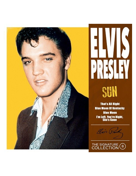 Presley, Elvis - 45 Tours - The Signature Collection N°08 - Sun (Vinyle Jaune) 