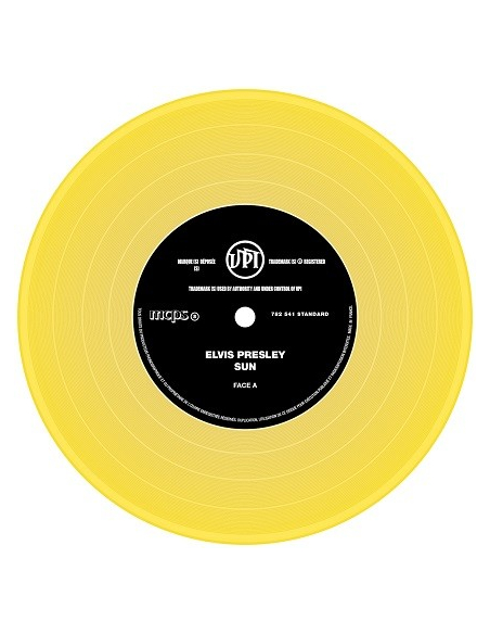 Presley, Elvis - 45 Tours - The Signature Collection N°08 - Sun (Vinyle Jaune) 
