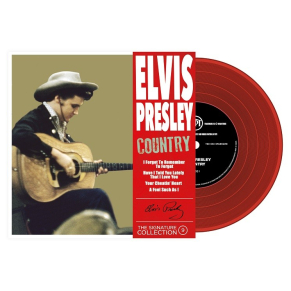 Elvis Presley - 45 Tours - The Signature Collection N°09 - Country (Vinyle Rouge)