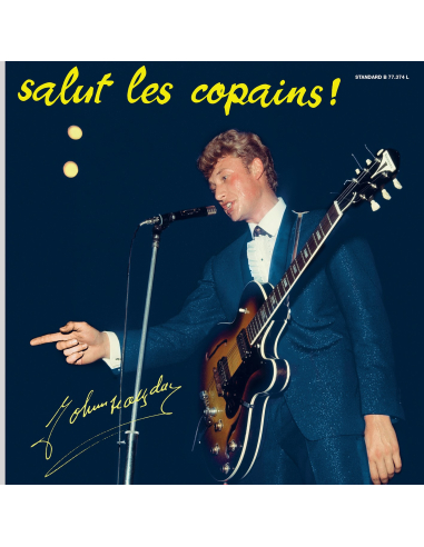 Johnny Hallyday - 25 cm - Salut les copains + CD