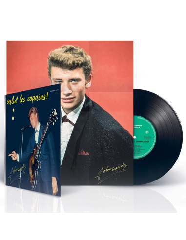 Johnny Hallyday - 25 cm - Salut les copains + CD