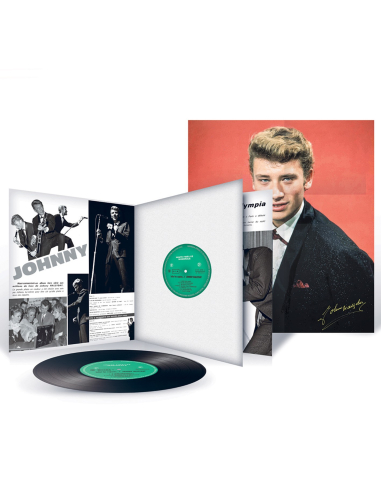 Johnny Hallyday - 25 cm - Salut les copains + CD