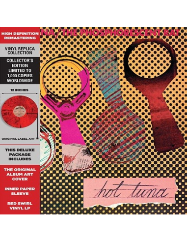 Hot Tuna - 33 Tours - Phosphorescent Rat (Red Swirl)