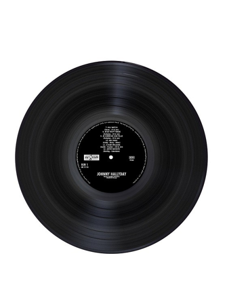  Johnny Hallyday - 33 Tours - Vogue Made In Hollande (Vinyle Noir)