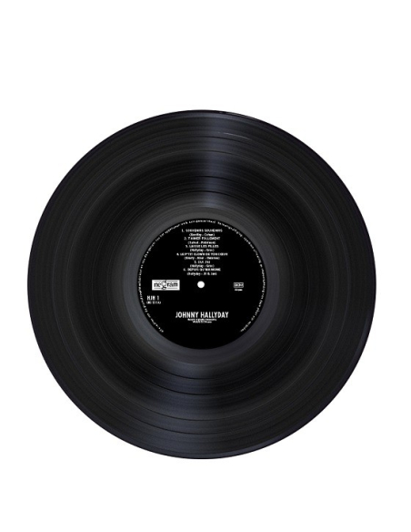  Johnny Hallyday - 33 Tours - Vogue Made In Hollande (Vinyle Noir)