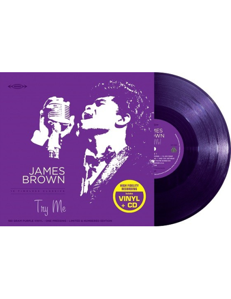 James Brown -      33 Tours - Try Me! (Vinyle Pourpre) + CD - RSD 2017
