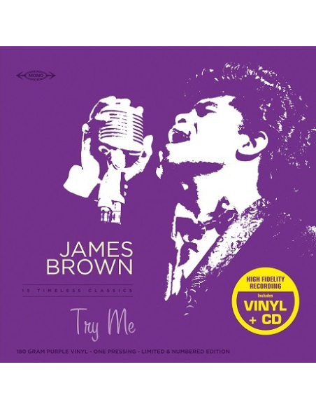 James Brown -      33 Tours - Try Me! (Vinyle Pourpre) + CD - RSD 2017