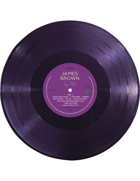 James Brown -      33 Tours - Try Me! (Vinyle Pourpre) + CD - RSD 2017