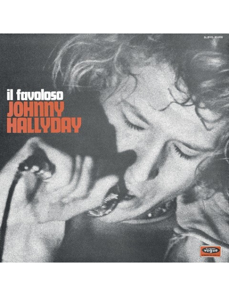 Johnny Hallyday - 33 Tours - Vogue Made In Italie - Il Favoloso (Vinyle Noir)