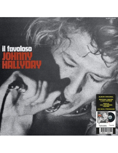 Johnny Hallyday - 33 Tours - Vogue Made In Italie - Il Favoloso (Vinyle Noir)