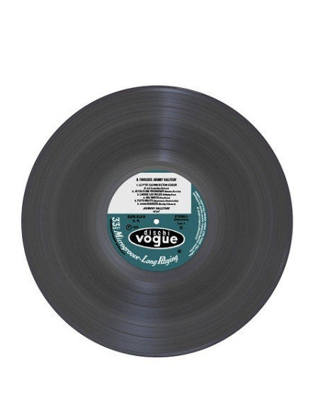 Johnny Hallyday - 33 Tours - Vogue Made In Italie - Il Favoloso (Vinyle Noir)