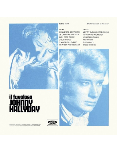 Johnny Hallyday - 33 Tours - Vogue Made In Italie - Il Favoloso (Vinyle Noir)