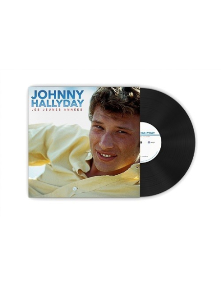 Johnny Hallyday - 33 tours - Les Jeunes Années (Vinyle Noir)