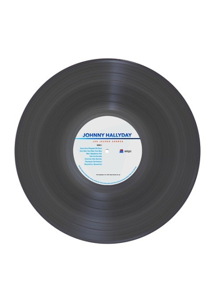 Johnny Hallyday - 33 tours - Les Jeunes Années (Vinyle Noir)