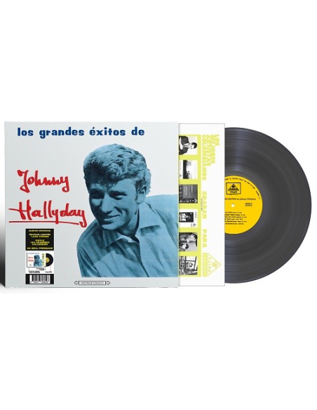 Johnny Hallyday - 33 tours - Vogue Made In Colombie - Los Grandes Exitos (Vinyle Noir)