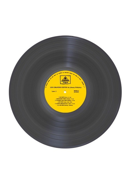 Johnny Hallyday - 33 tours - Vogue Made In Colombie - Los Grandes Exitos (Vinyle Noir)