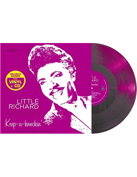 Little Richard - 3 Tours - Keep A-Knockin' (Vinyle Rose) + CD