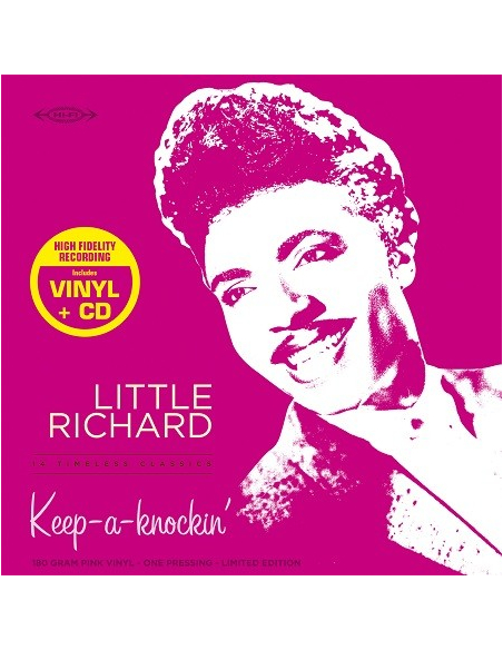 Little Richard - 3 Tours - Keep A-Knockin' (Vinyle Rose) + CD