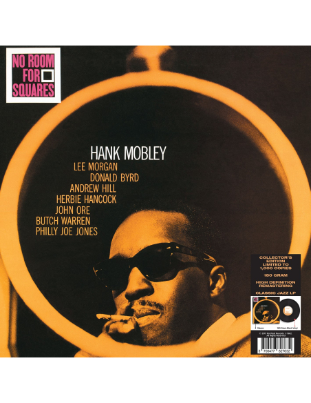 Hank Mobley - 33 Tours - No Room For Squares (Vinyle Noir)