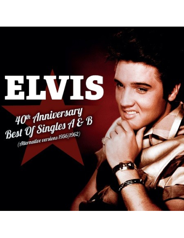 Elvis Presley - 33 Tours - 40th Anniversary - Best Of Singles A & B (Vinyle Noir) 