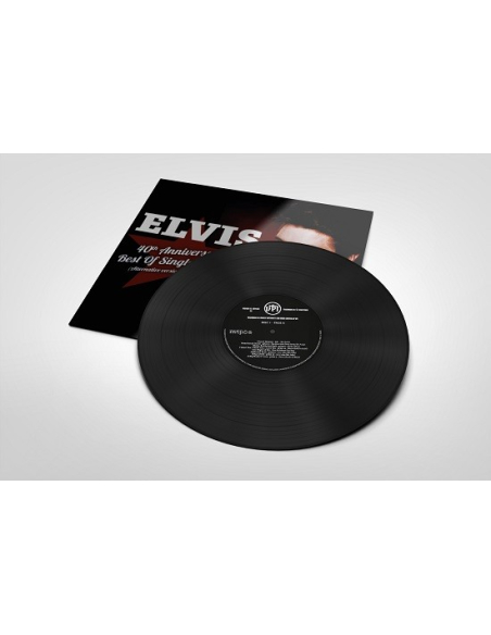 Elvis Presley - 33 Tours - 40th Anniversary - Best Of Singles A & B (Vinyle Noir) 