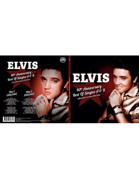 Elvis Presley - 33 Tours - 40th Anniversary - Best Of Singles A & B (Vinyle Noir) 