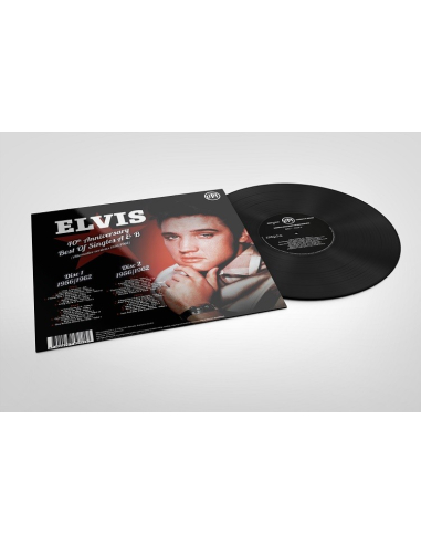 Elvis Presley - 33 Tours - 40th Anniversary - Best Of Singles A & B (Vinyle Noir) 