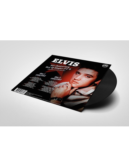 Elvis Presley - 33 Tours - 40th Anniversary - Best Of Singles A & B (Vinyle Noir) 