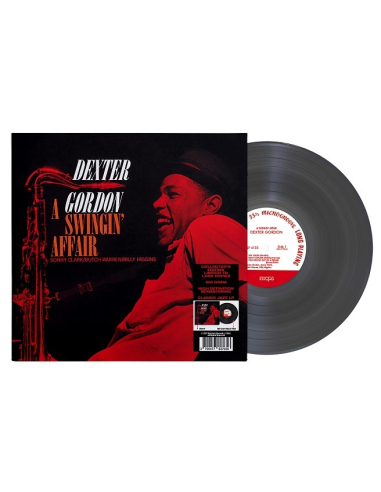 Dexter Gordon - 33 Tours - A Swingin' Affair (Vinyle Noir) 