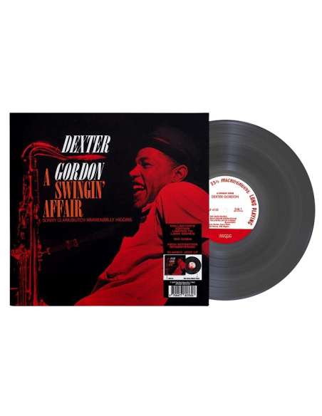 Dexter Gordon - 33 Tours - A Swingin' Affair (Vinyle Noir) 