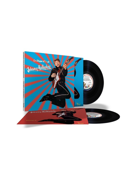 Johnny Hallyday - 33 Tours - Vogue Made In Venezuela - Le Disque D'or (Vinyle Noir)
