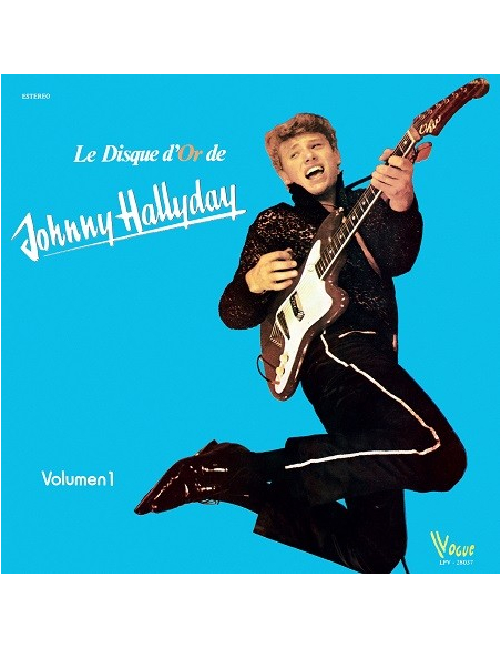 Johnny Hallyday - 33 Tours - Vogue Made In Venezuela - Le Disque D'or (Vinyle Noir)