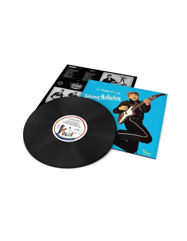 Johnny Hallyday - 33 Tours - Vogue Made In Venezuela - Le Disque D'or (Vinyle Noir)