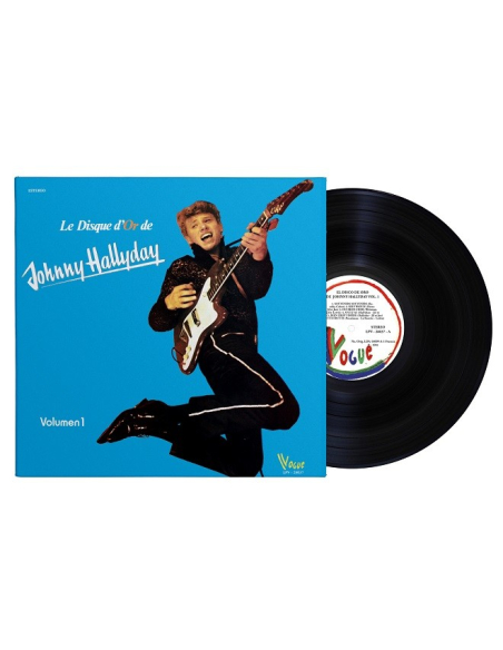 Johnny Hallyday - 33 Tours - Vogue Made In Venezuela - Le Disque D'or (Vinyle Noir)