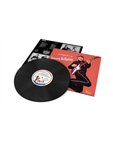 Johnny Hallyday - 33 Tours - Vogue Made In Venezuela - Le Disque D'or (Vinyle Noir)
