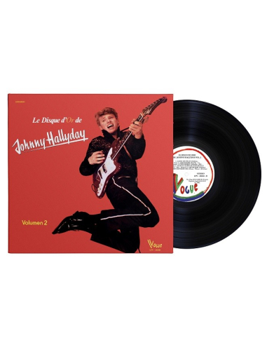 Johnny Hallyday - 33 Tours - Vogue Made In Venezuela - Le Disque D'or (Vinyle Noir)