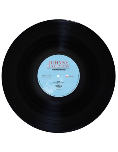  Johnny Hallyday - 33 Tours - Versions Étrangères (Vinyle Noir)