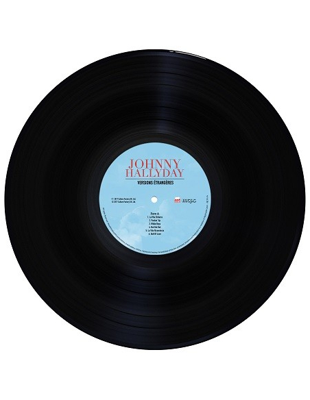  Johnny Hallyday - 33 Tours - Versions Étrangères (Vinyle Noir)