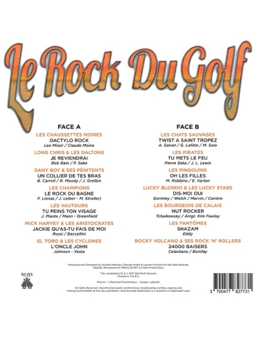 Various - 33 Tours - Le Rock Du Golf (Vinyle Noir)
