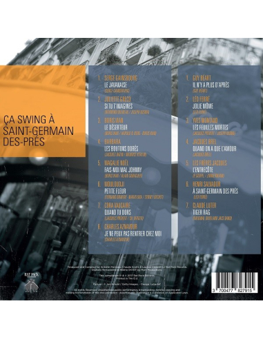 Various - 33 tours - Ça Swing A Saint-Germain-Des-Prés (Vinyle Noir) 